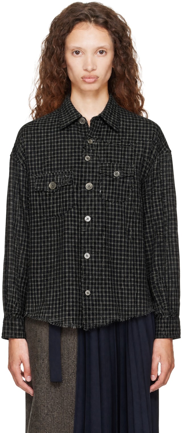 UNDERCOVER: Black UC2F1402-1 Shirt | SSENSE