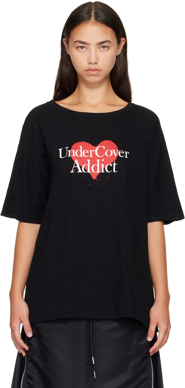 undercover-black-graphic-t-
