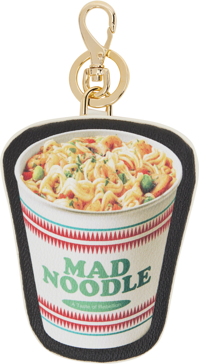 UNDERCOVER: Black & Off-White UC2F1K02-1 'Mad Noodle' Keychain