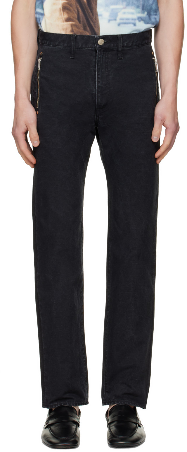 UNDERCOVER: Black UC2F4505-2 Trousers | SSENSE