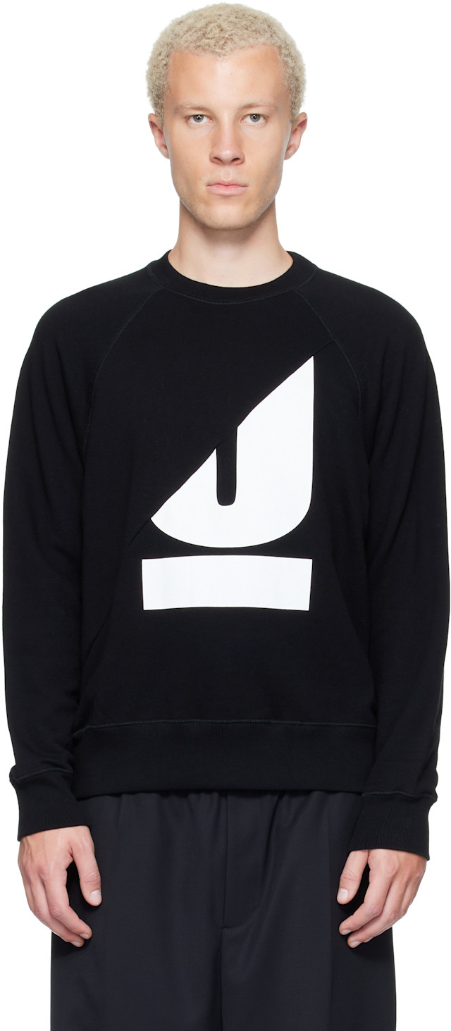 UNDERCOVER: ブラック Logo U スウェットシャツ | SSENSE 日本