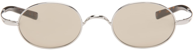 Saint Laurent 23ss サングラス Saint Laurent: Silver SL 948 T Sunglasses | SSENSE