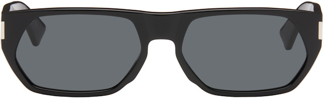 Saint Laurent: Black SL 898 Sunglasses | SSENSE