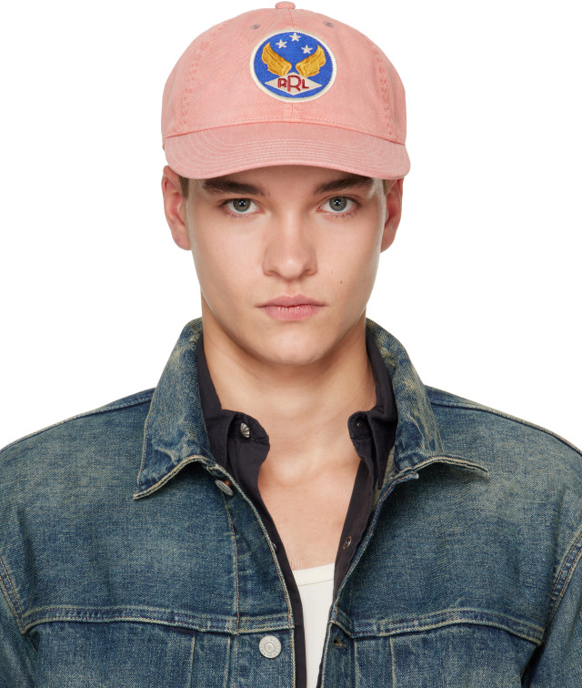 rrl-pink-winged-logo-twill-