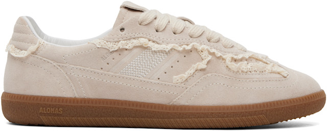 あ*ん様 Rosenholm Tütenvase 10cm ピーチ Alohas: Beige Tb.490 Crochet Leather Sneakers | SSENSE