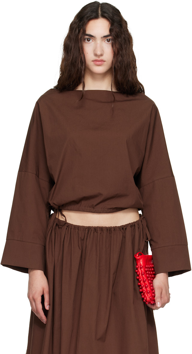 トップス brooke callahan cuff top brooke-callahan-brown-cuff-top.jpg