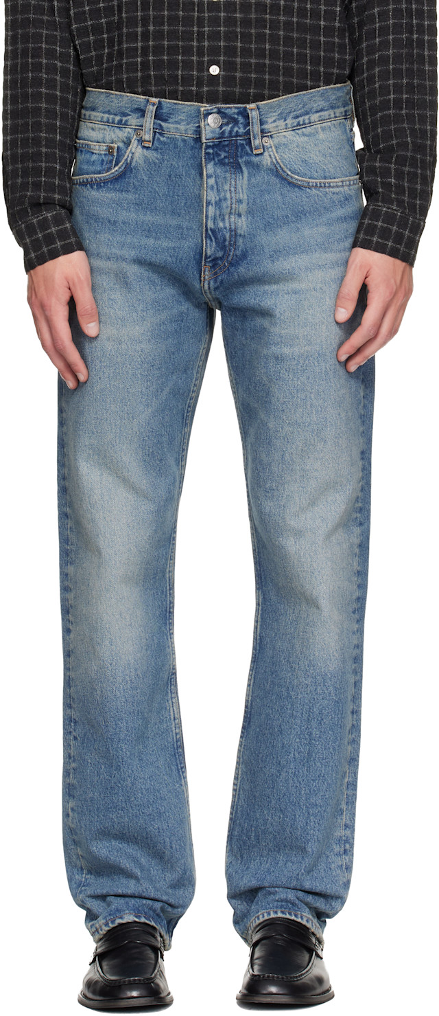 Sunflower: Blue Standard Jeans | SSENSE