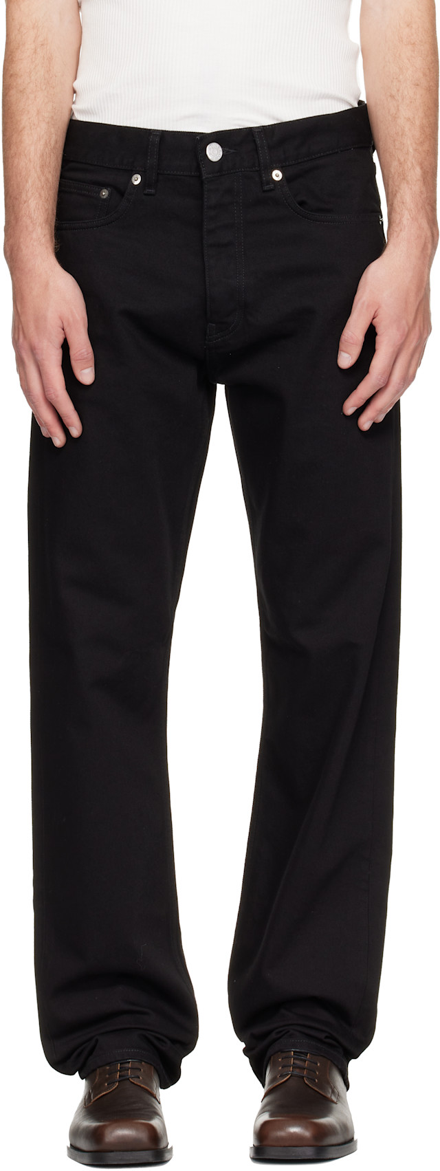 Sunflower: Black Standard Jeans | SSENSE
