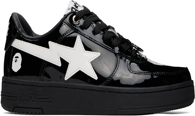 BAPE: Black BAPE STA #2 Sneakers | SSENSE
