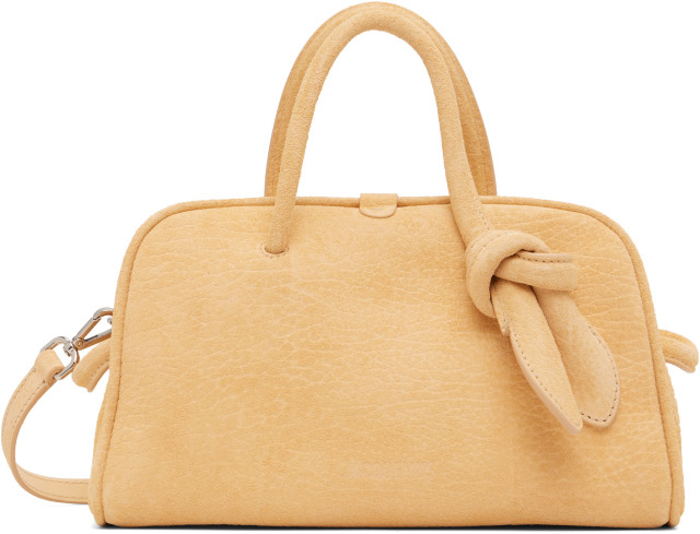 JACQUEMUS: Orange 'Le petit Turismo' Bag | SSENSE