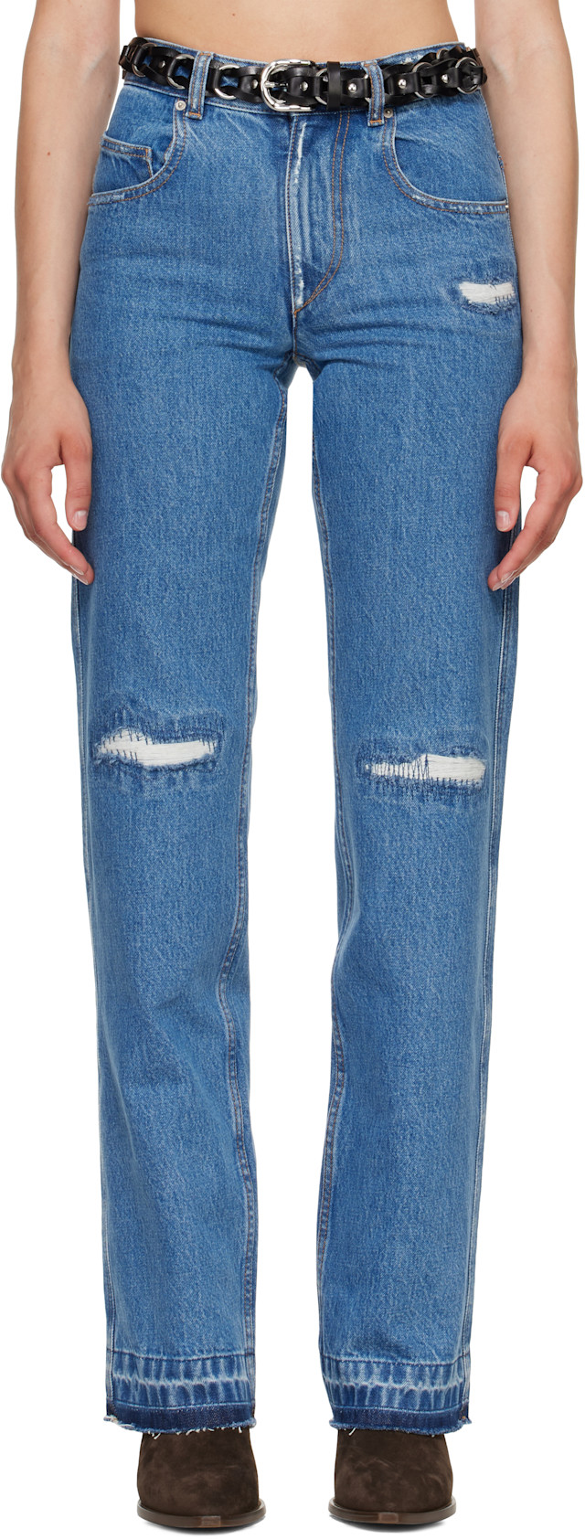 Isabel Marant Etoile: Blue Zeah Jeans | SSENSE