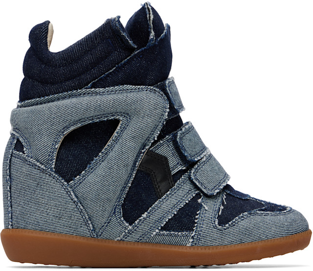 Isabel Marant: ブルー Bekett スニーカー | SSENSE 日本