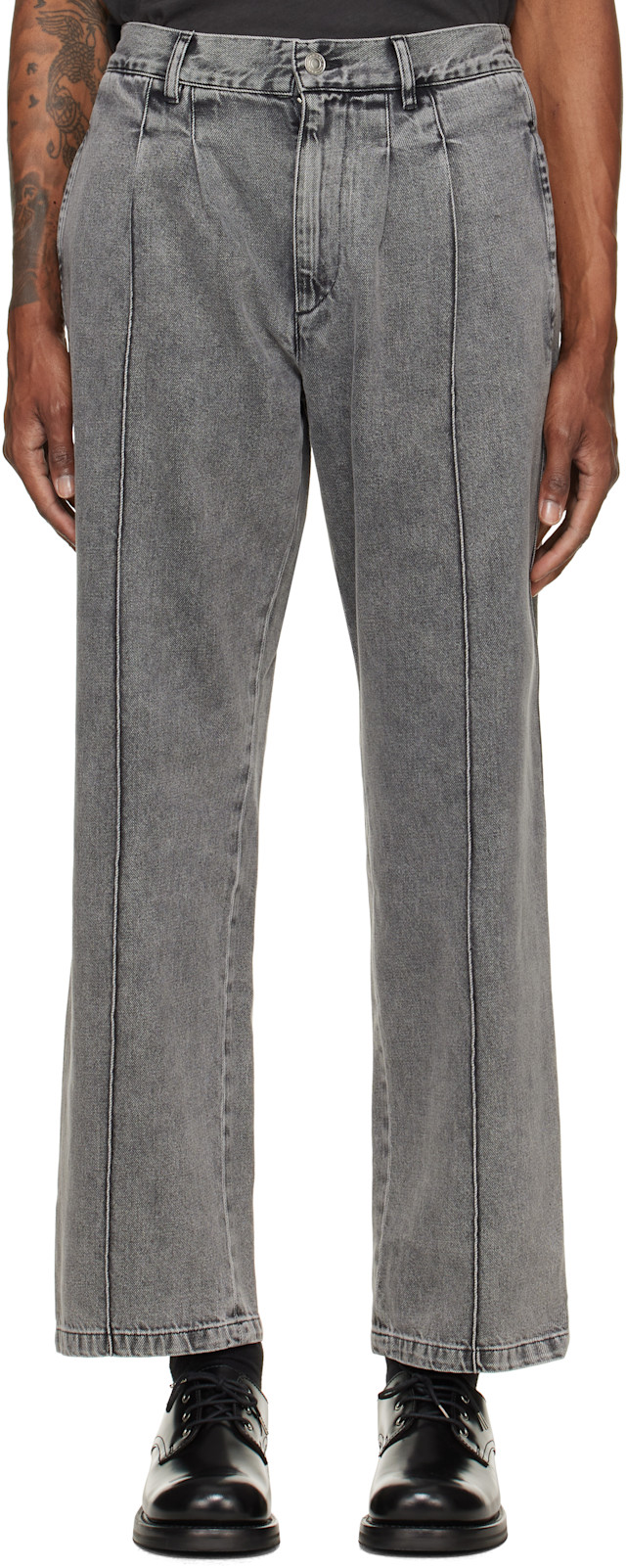 Isabel Marant: Gray Kostinur Jeans | SSENSE
