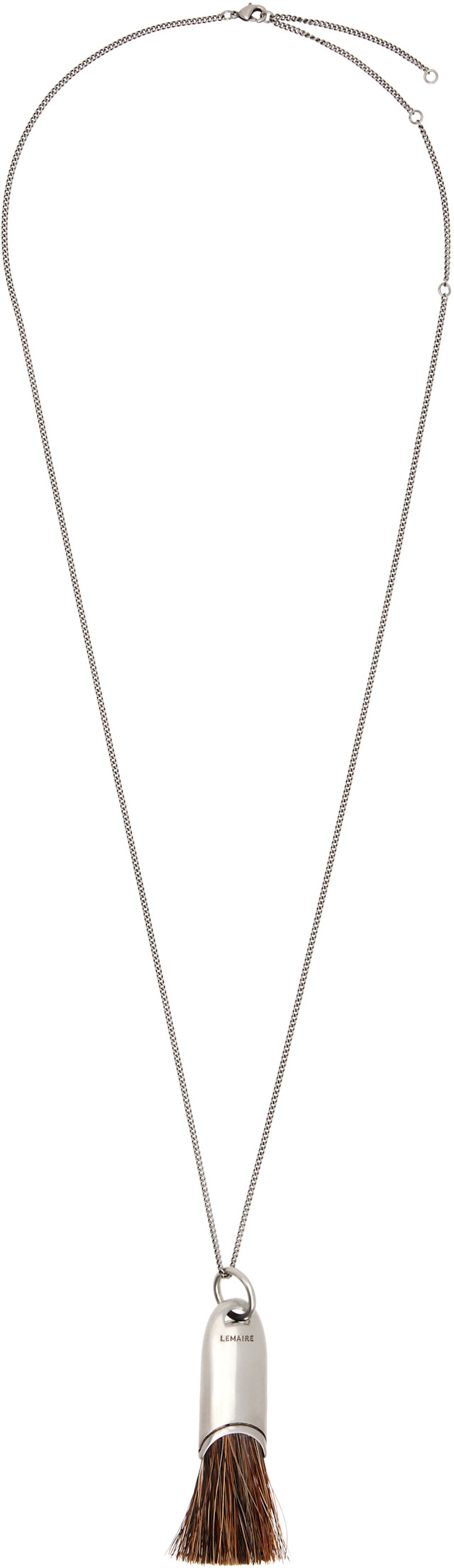 アクセサリー LEMAIRE Personal Brush Necklace LEMAIRE: Personal Brush Necklace | SSENSE