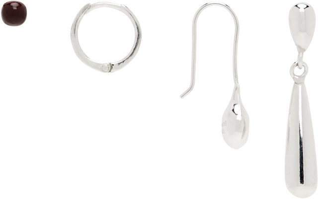 LEMAIRE エクストラスモール フープピアス LEMAIRE: Piercings ピアスセット | SSENSE 日本