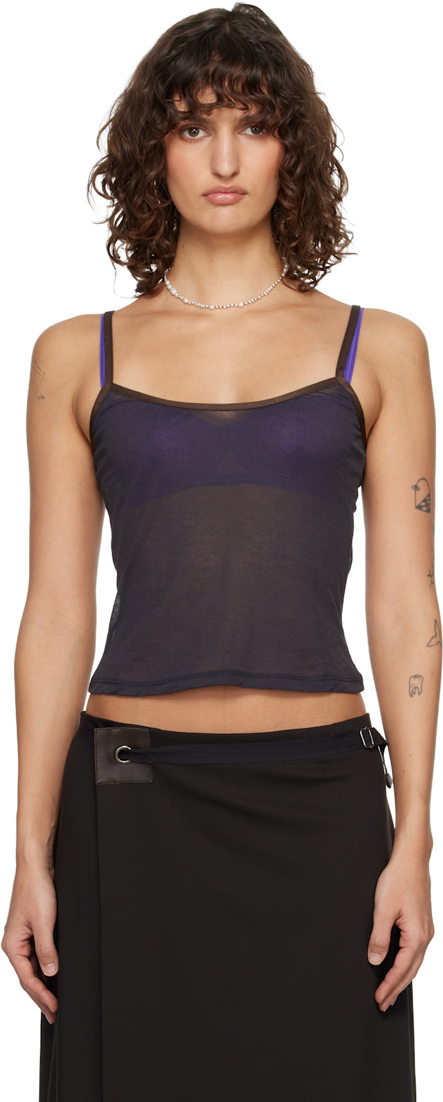 Paloma Wool: Gray Nasem Tank Top | SSENSE