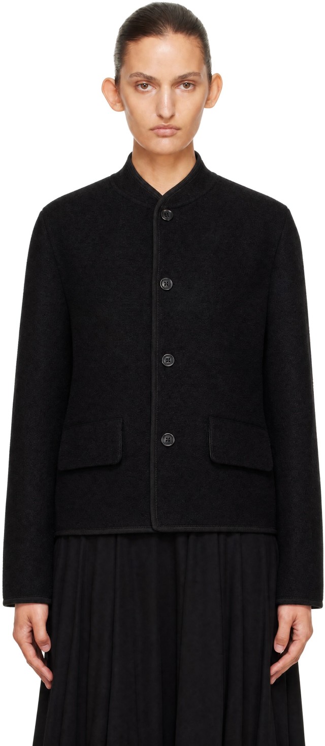 Rier: Black Walker Jacket | SSENSE