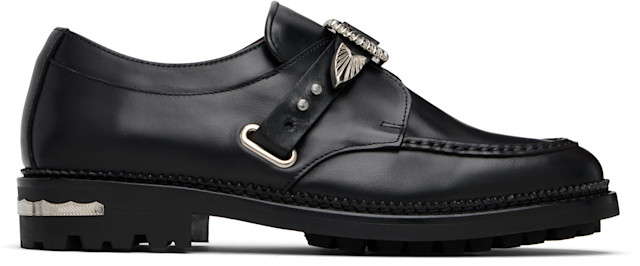 Toga Virilis: SSENSE Exclusive Black AJ1174 Loafers | SSENSE Canada