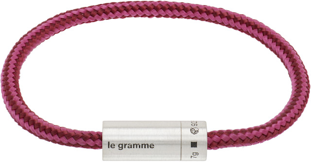 Le Gramme: 'le 7g' Nato Cable Bracelet | SSENSE