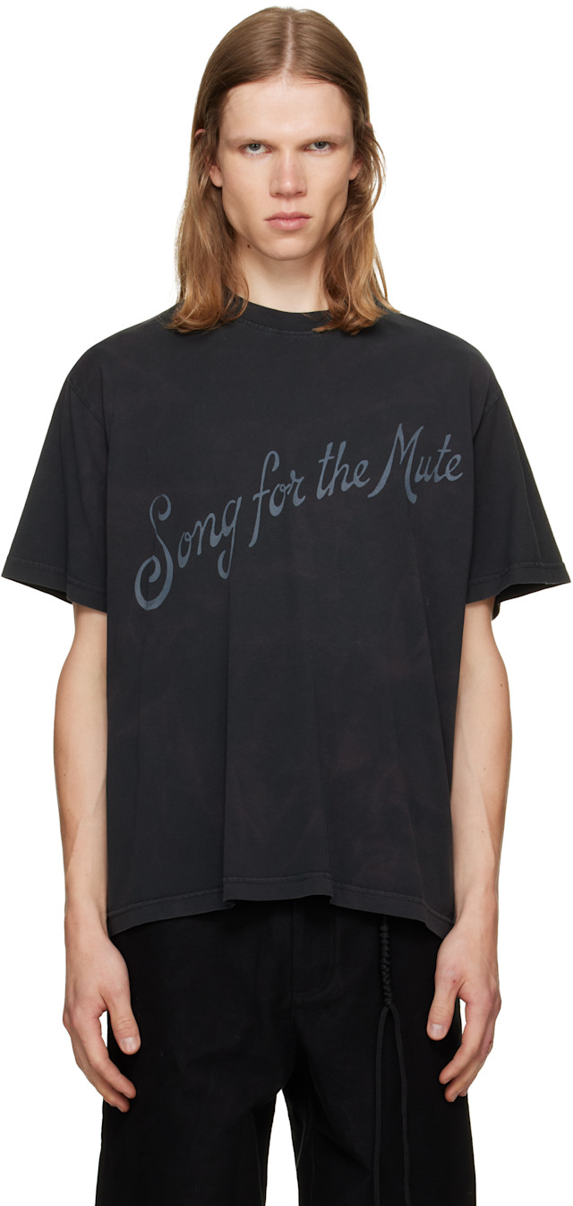 Song for the Mute: Black Drape Jersey 'Song For The Mute' Standard