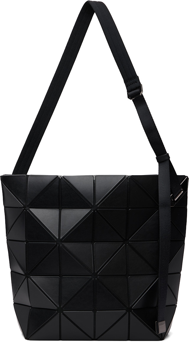 BAO BAO ISSEY MIYAKE: Black Blocky Bag | SSENSE
