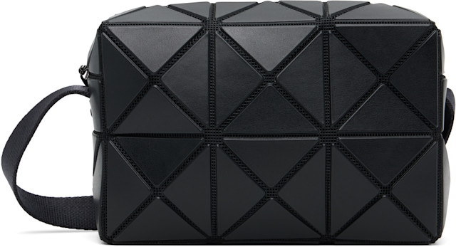 BAO BAO ISSEY MIYAKE: Black Cuboid Bag | SSENSE