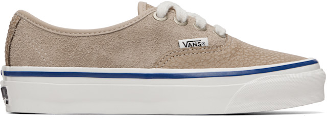 Vans: Beige OTW Authentic 44 Siped Vibram Sneakers | SSENSE Canada
