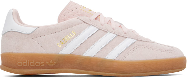 adidas Originals: ピンク Gazelle Indoor スニーカー | SSENSE 日本