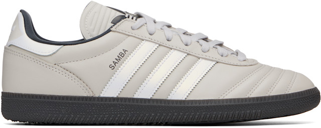 adidas Originals: Gray Samba JP Sneakers | SSENSE