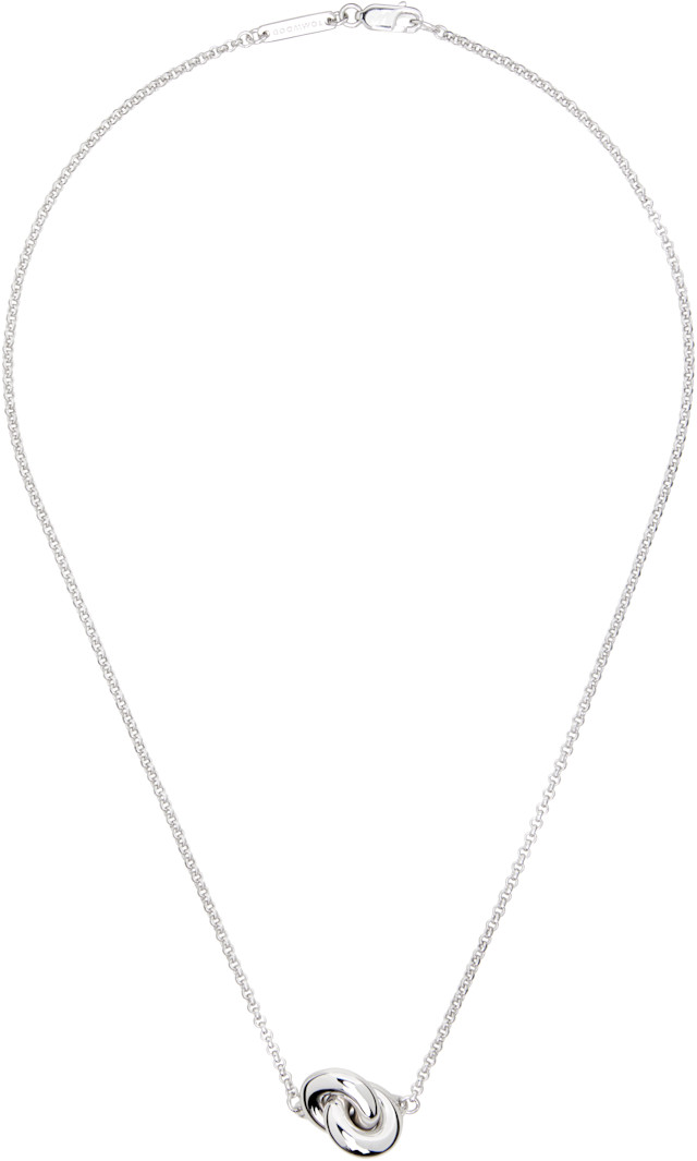Tom Wood: Sphere Double Pendant Necklace | SSENSE