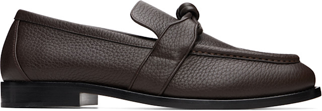 BOTTEGA VENETA ローファー ブラウン 42.5 未使用 Bottega Veneta: ブラウン Astaire ローファー | SSENSE 日本