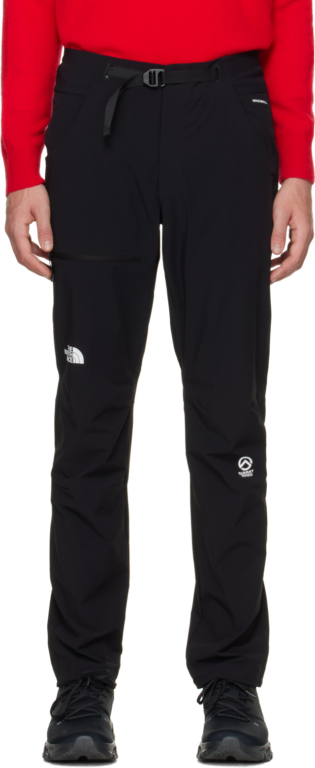 The North Face: Black Summit Off Width Trousers | SSENSE Canada