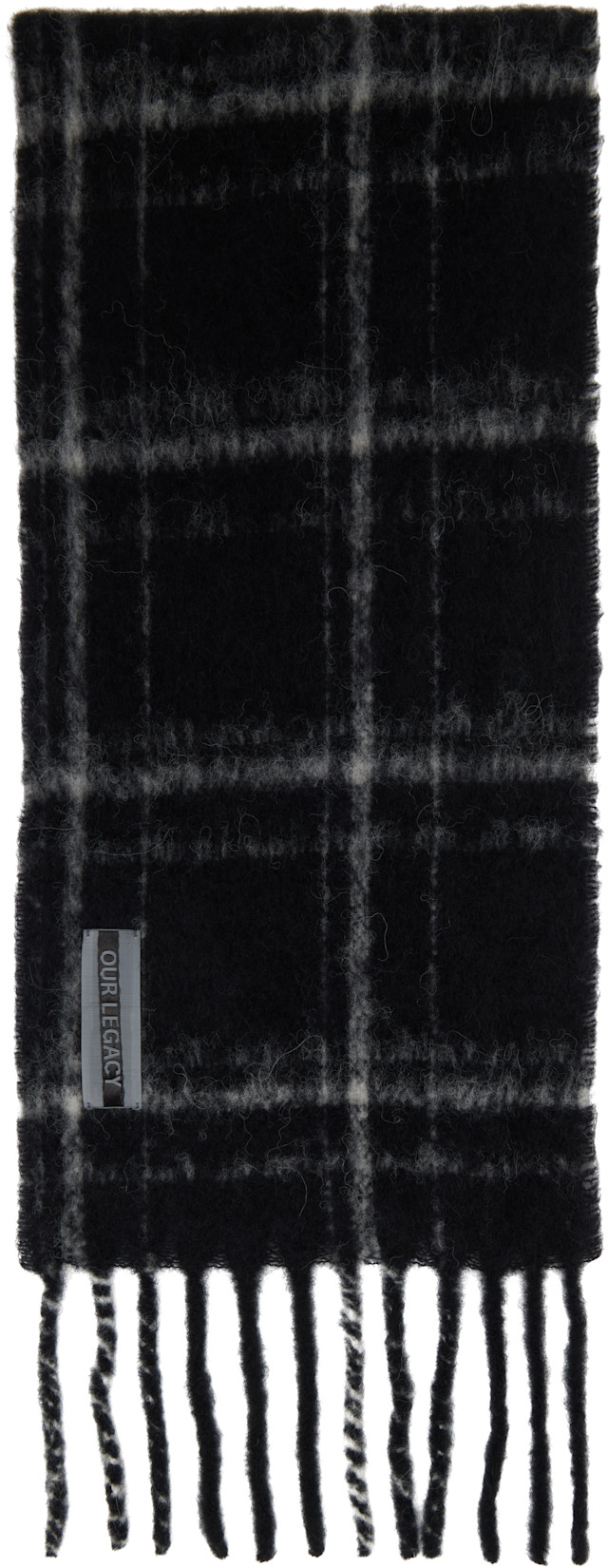 OUR LEGACY: Black Estate Scarf | SSENSE