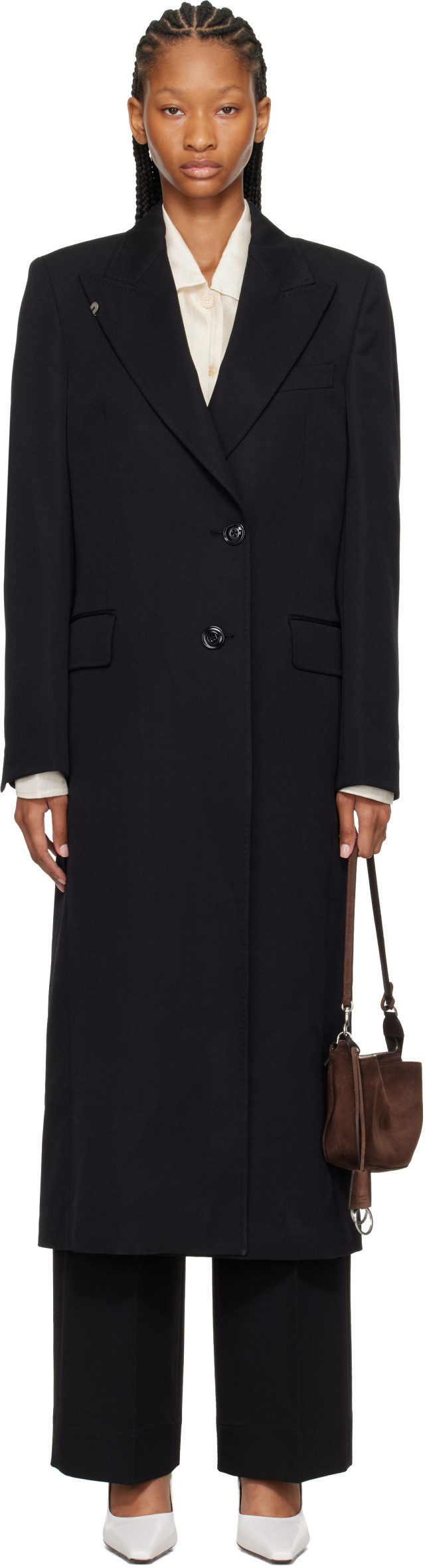 OUR LEGACY: Black Manta Coat | SSENSE Japan