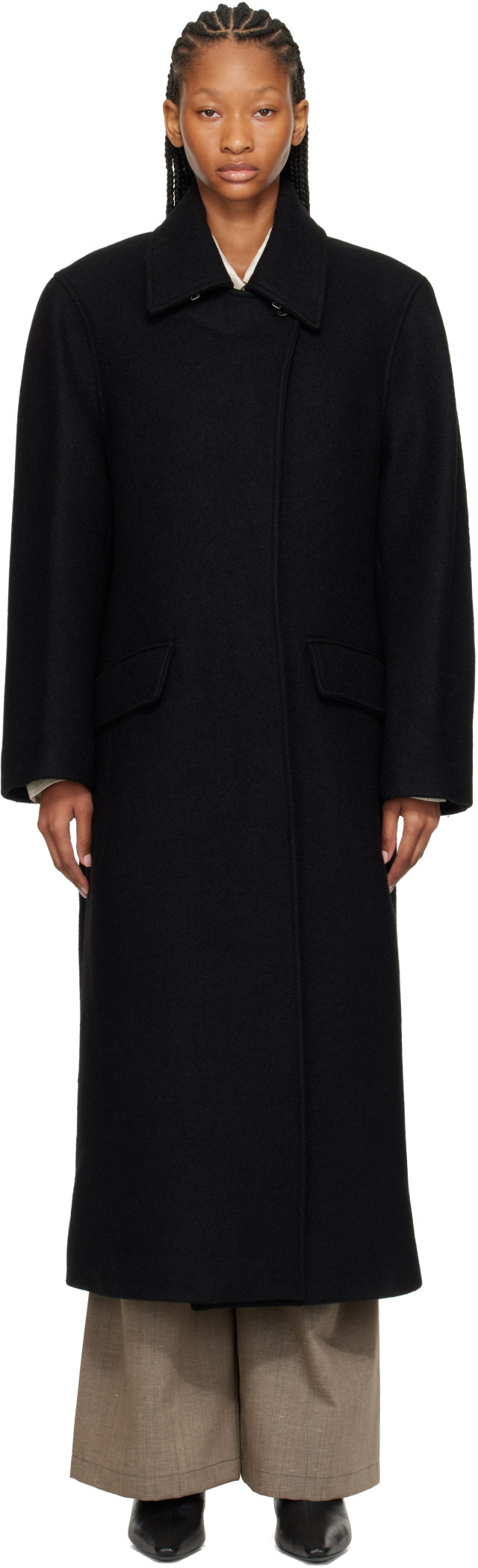 OUR LEGACY: Black Boulevard Coat | SSENSE