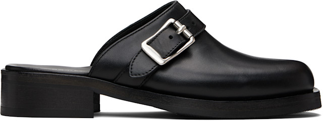 OUR LEGACY: Black Camion Mule Loafers | SSENSE