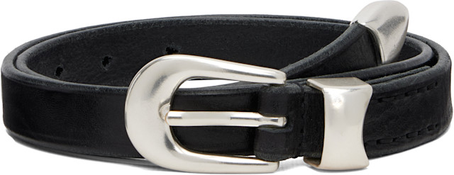 【正規品/定価4万】OURLEGACY 2CM BELT ブラック100cm OUR LEGACY: Black 2cm Belt | SSENSE Canada