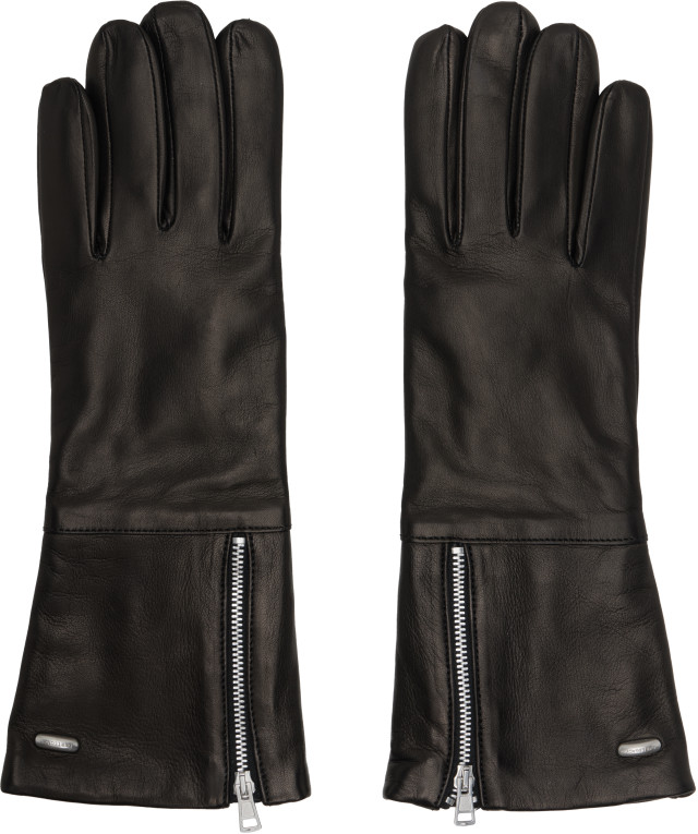 OUR LEGACY: Black Zipped Gloves | SSENSE