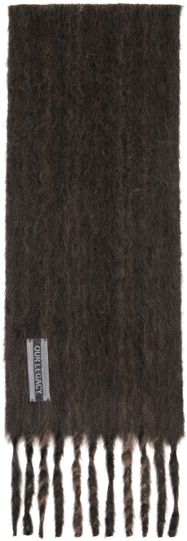 OUR LEGACY: Brown Estate Scarf | SSENSE