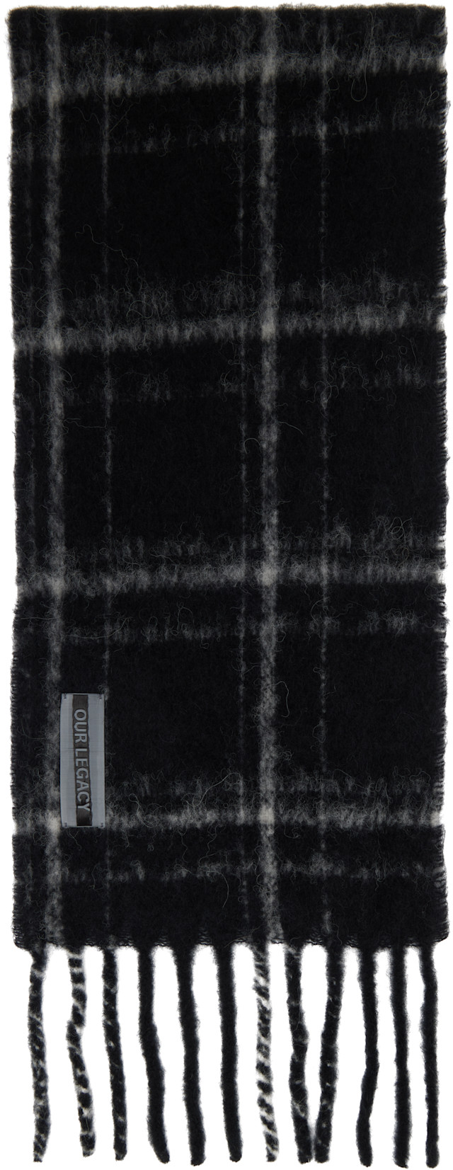 OUR LEGACY: Black Estate Scarf | SSENSE
