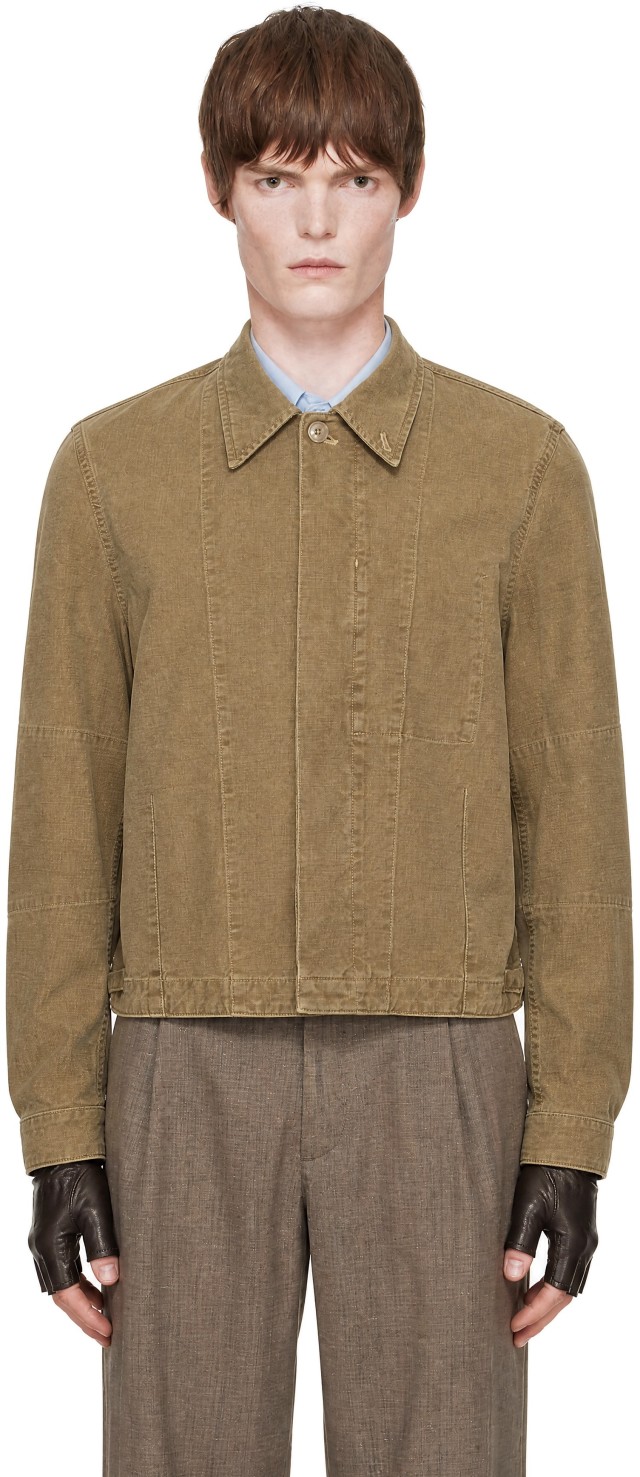 OUR LEGACY: Khaki Machine Jacket | SSENSE