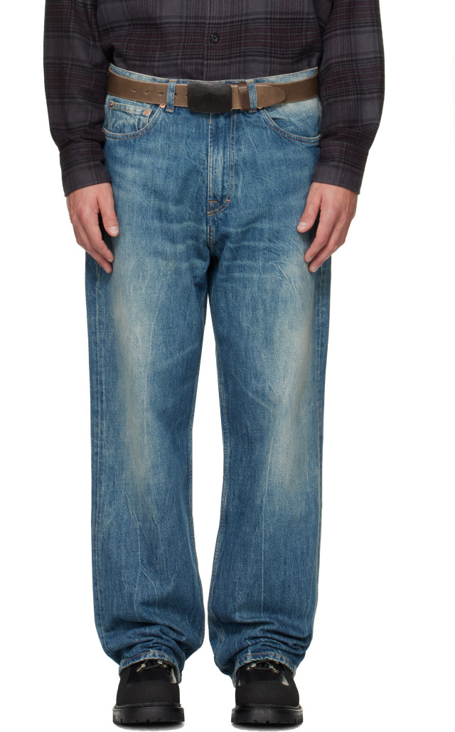 OUR LEGACY: Blue Third Cut Jeans | SSENSE