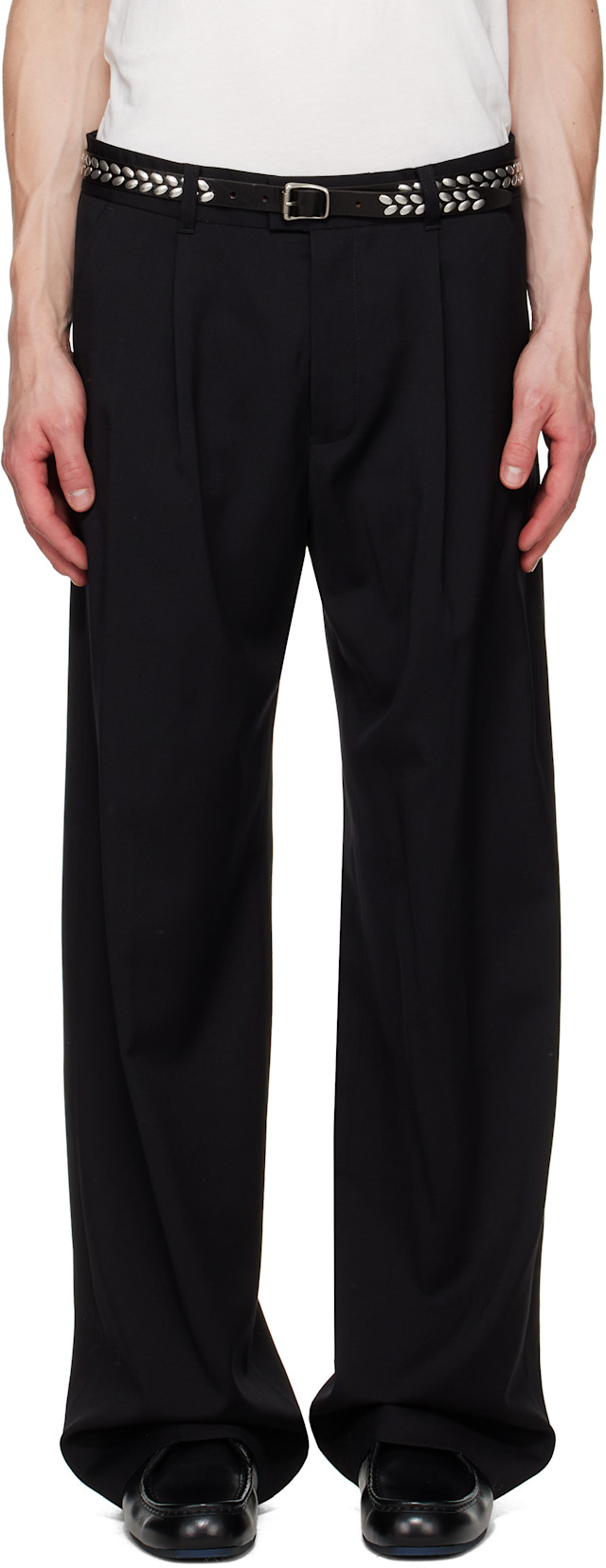 OUR LEGACY: Black Slack Trousers | SSENSE