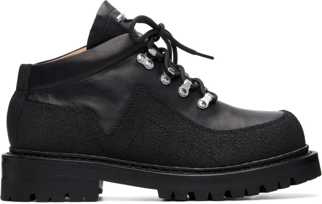 靴 OUR LEGACY Black Suede 41 OUR LEGACY: ブラック Quest ブーツ | SSENSE 日本
