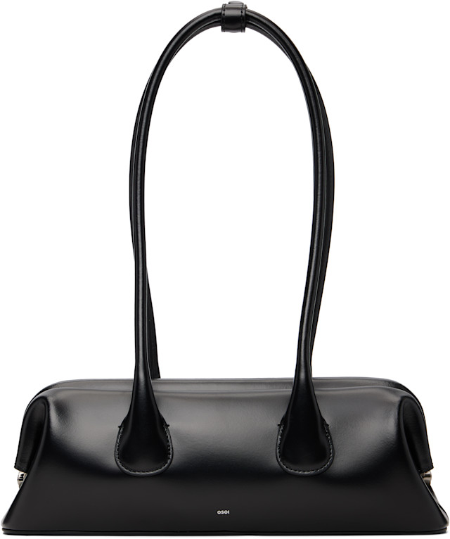 B*様 ＜OSOI＞BOAT WIDE MINI バッグ ブラック OSOI: Black Boat Wide Mini Bag | SSENSE