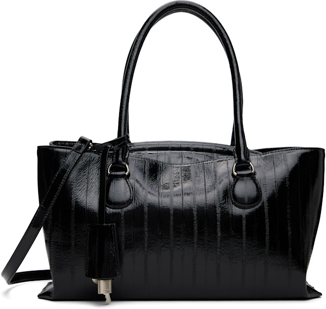 OSOI: Black Shell Brot Tote | SSENSE