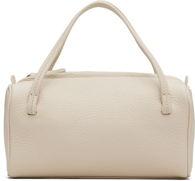 NOTHING WRITTEN ショルダーバッグ アイボリー Nothing Written: Off-White Loaf Bread Mini Bag | SSENSE