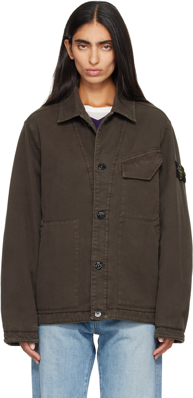 STONE  2004SS コットンヘンプブルゾン stone-island-taupe-4100048-