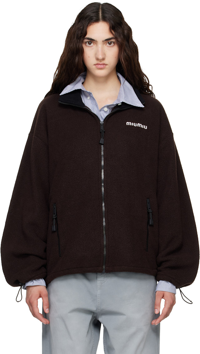 miu-miu-brown-fleece-zipper-
