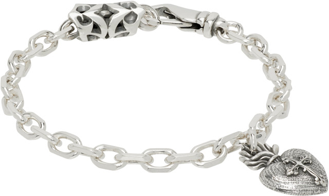 Emanuele Bicocchi: Sacred Heart Bracelet | SSENSE